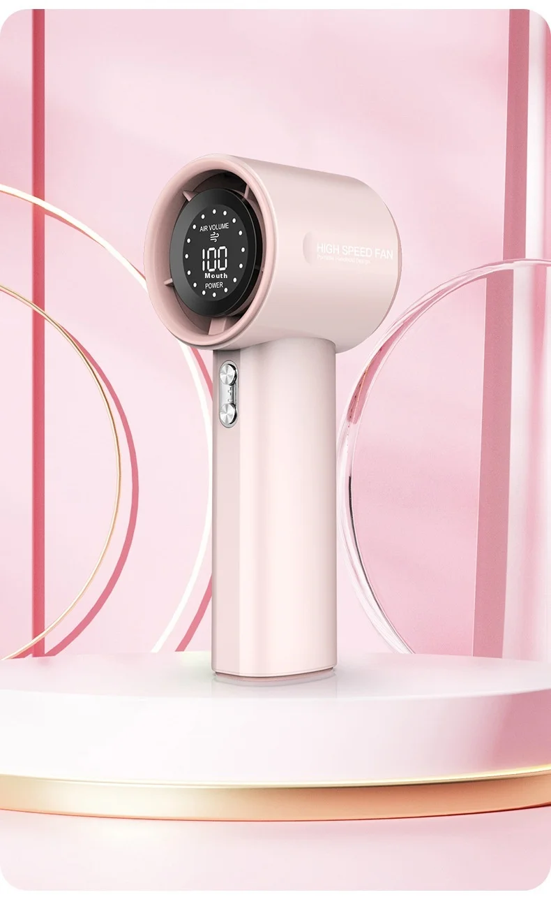 Handheld Foldable Portable Fan, USB, 4000mAh - detail 32