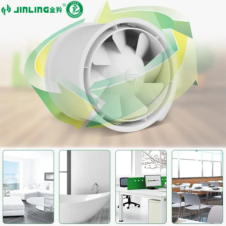 Electric Exhaust Fan, Plastic, 110-240 V - detail 14