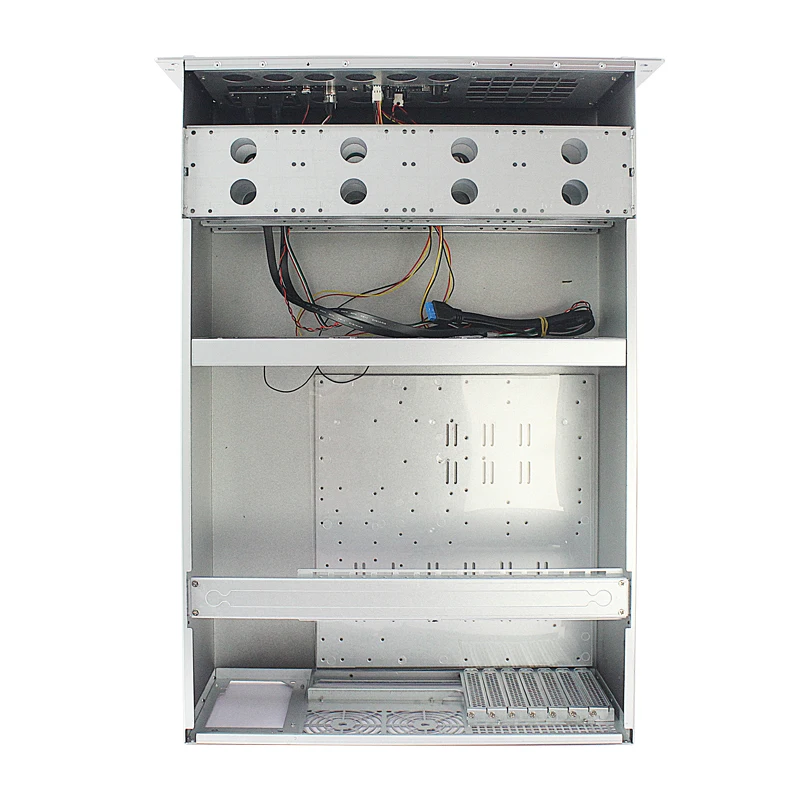 4u Industrial Computer Server Case Rack Mount Server Chassis With Temp Screen Dual Psu Buy 4u