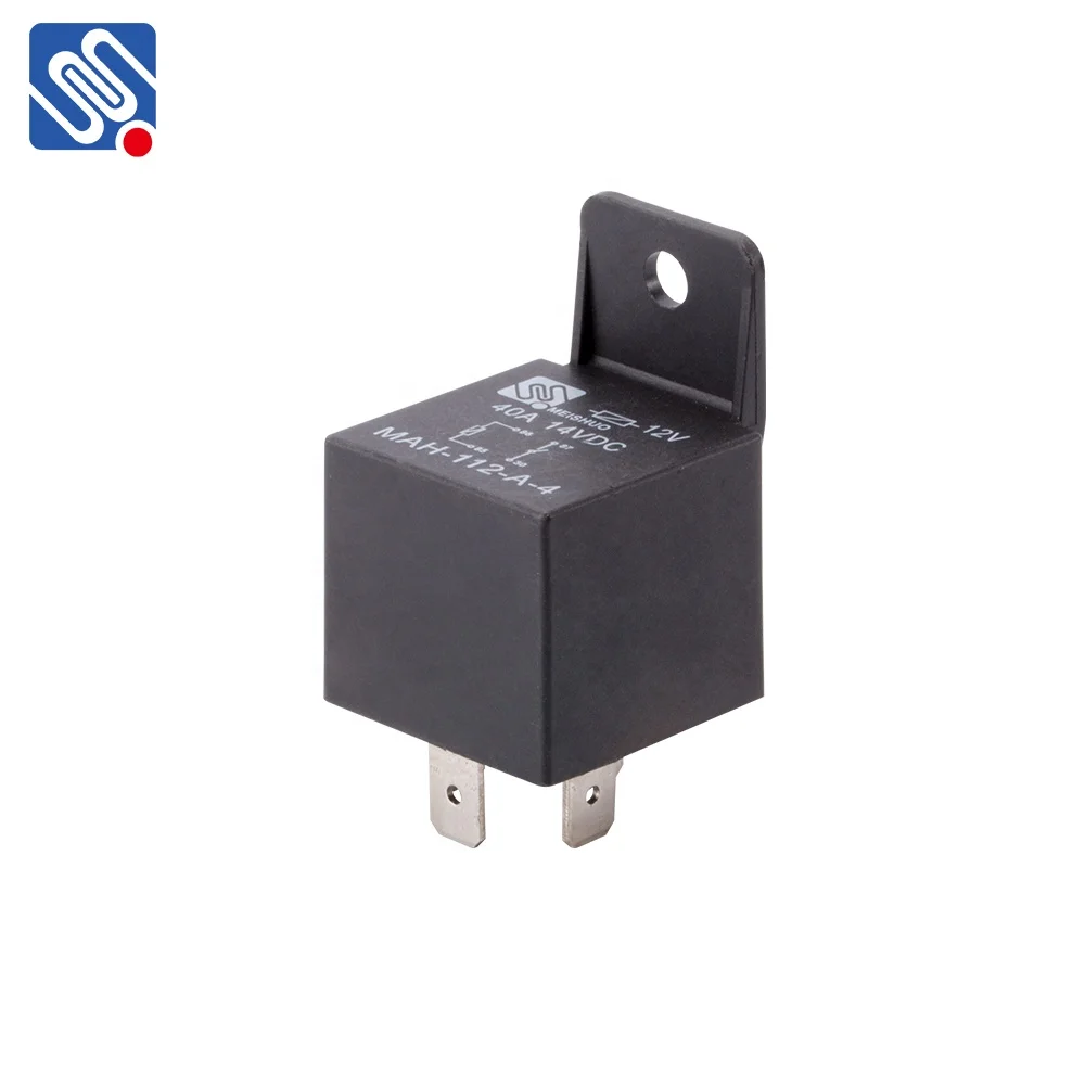 Meishuo MAH 12V 40A SPST 4 Pin New Small Car Relay Model JD1912