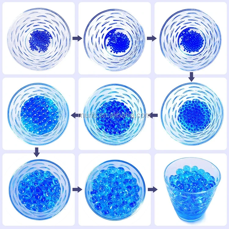 New Type Gel Balls Biodegradable Absorbent Polymer Water Jelly Beads