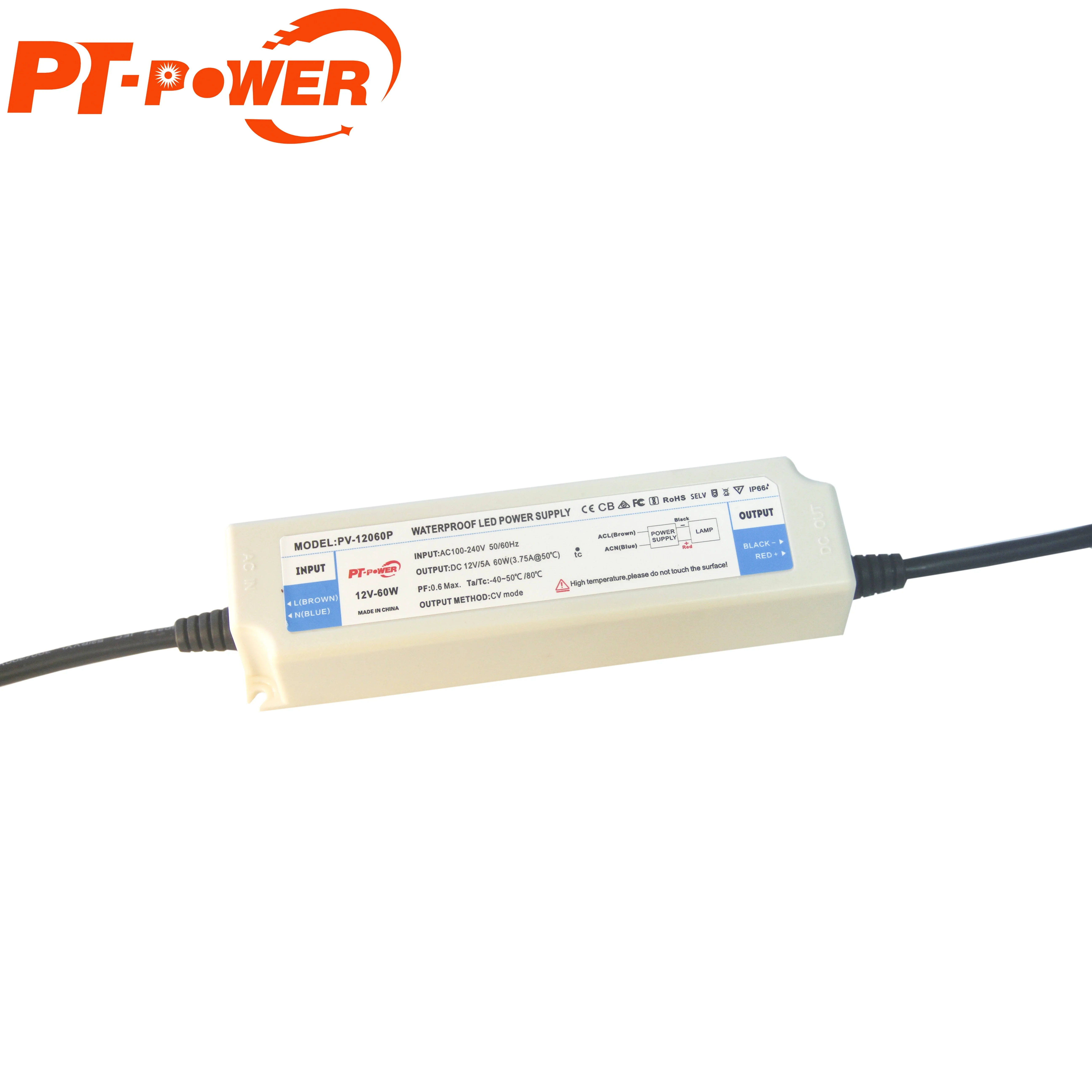 ultra thin led power supply switching mode power supply 24v 60w power transformer led lights driver