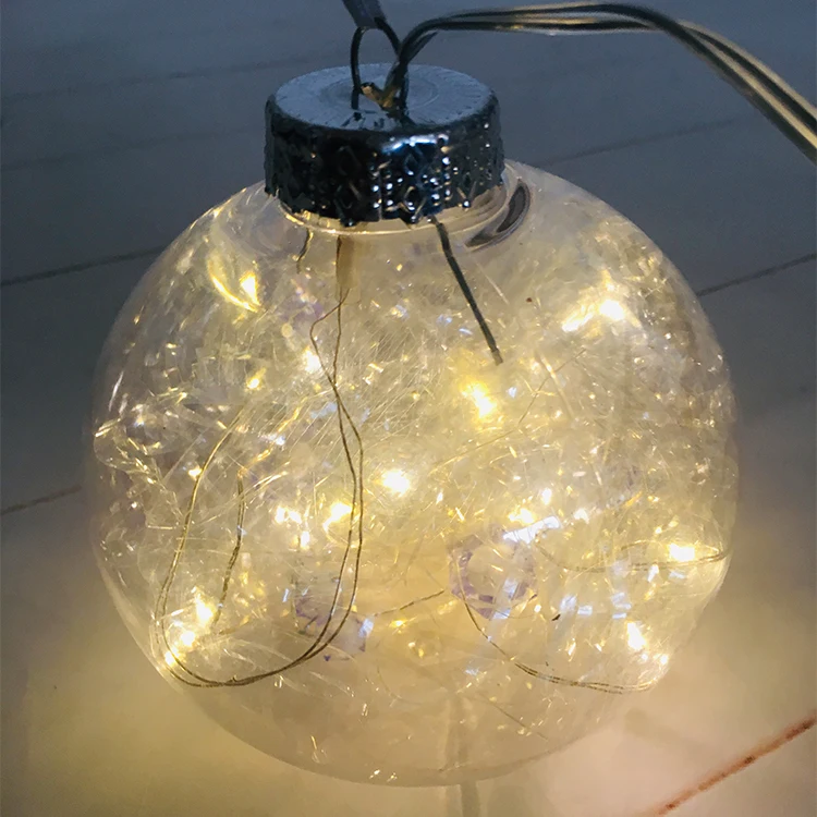 Factory Made Blue Bead Cord Led Ball Pendant Light Outdoor