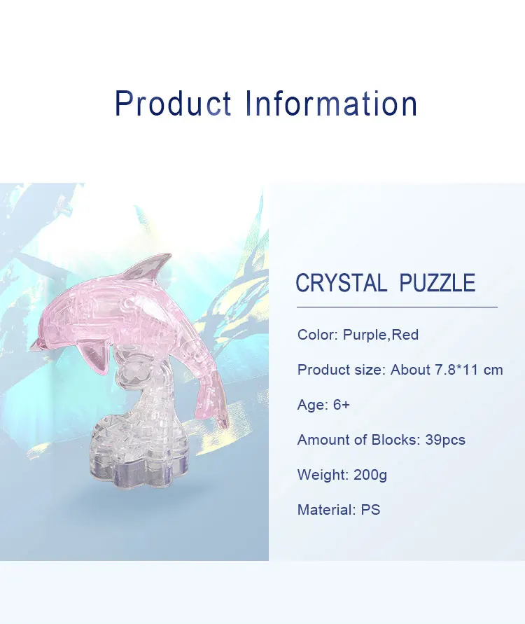 Yongjun Top Factory Colorful Crystal Puzzles Bricks Building Block Toys For Wholesale