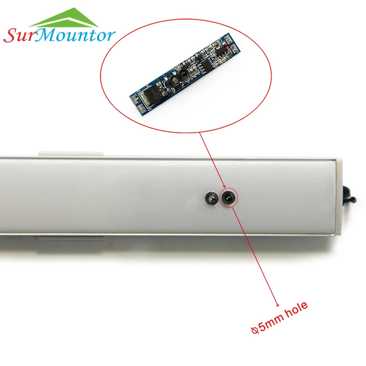 led strip IR SENSOR touch dimmer 8A max hand motion sensor for led strip profile light