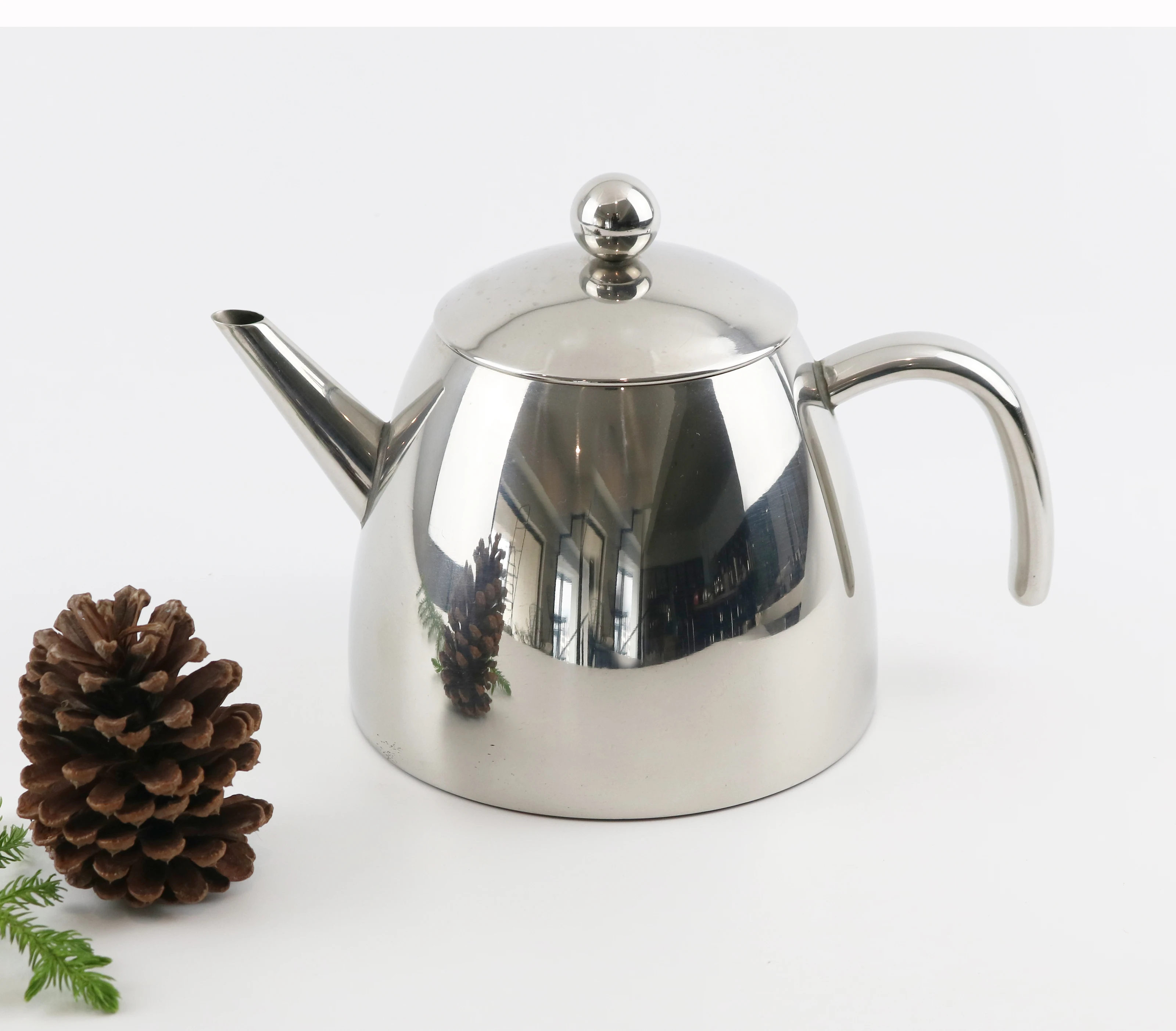 1.2l Double Wall Layer Insulated Stainless Steel Satin Brushed Finish