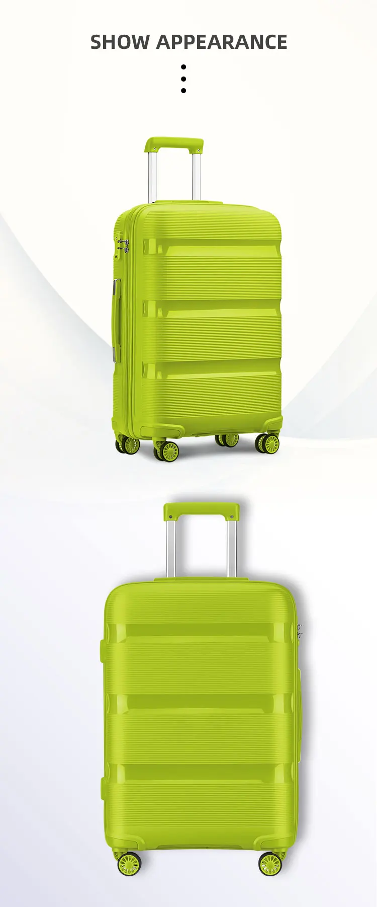 Cheap Price Trolley Luggage 20'/24'/28' Luggage Bag Promotional