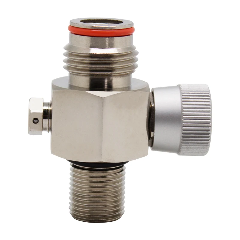 5/818UNF or M18*1.5 Thread Paintball CO2 Tank On Off Valve with or