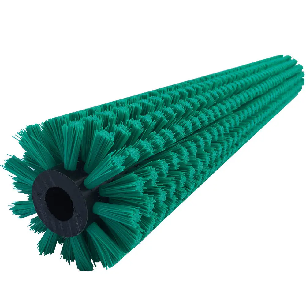 Soft Solar Panel Cleaning Roller Manufacturer Belt Cylinder Corrugated Polishing Strip Conveyor Brush