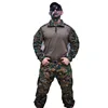 Male Camouflage T-shirts Army Combat Tactical Military Men Long Sleeve Hunt T shirt