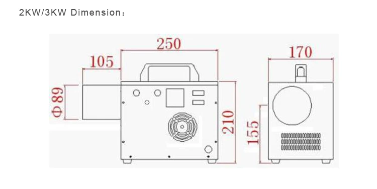 Electric Heater, Centrifugal, Portable - detail 14