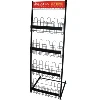 4 layers Advertising Outdoor Newspaper Wire Stand