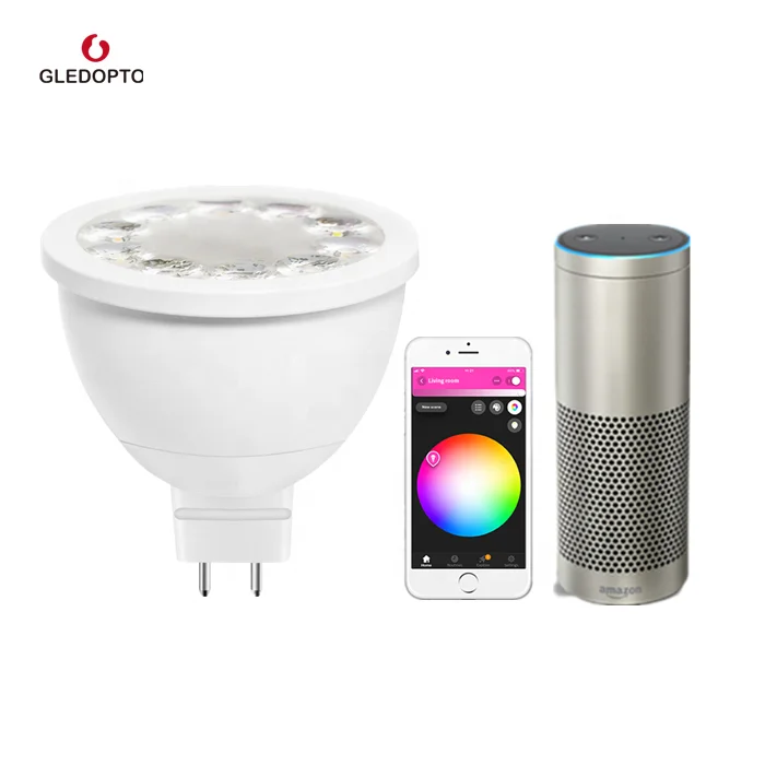 Lights for home spot light gu5,3 mr16 lamp bulb with zigbee remote dimmer, Touch wall switch