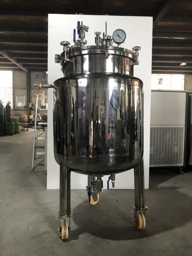 Lab Uuse Chemical Agitated Tank Reactor Jacketed Stailless Steel ...