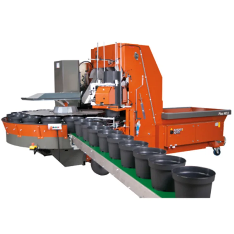 Automatic Divide Soil Potting Machines Agriculture Horticulture