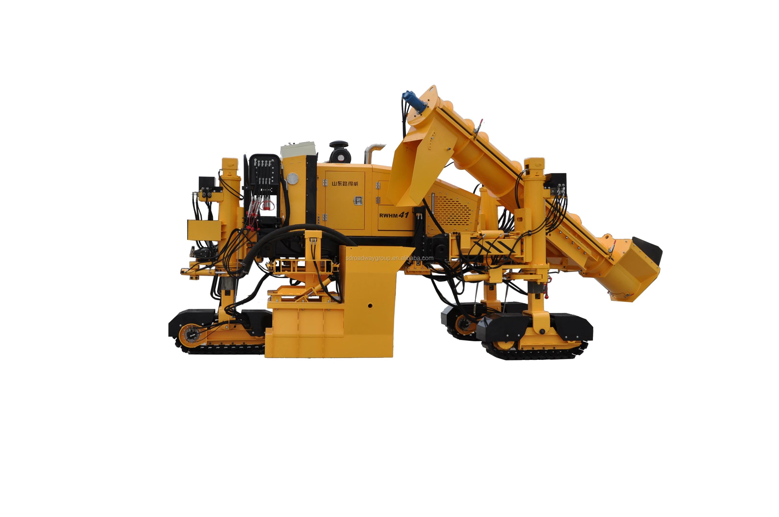 Automatic curb paver 11700KG for construction work