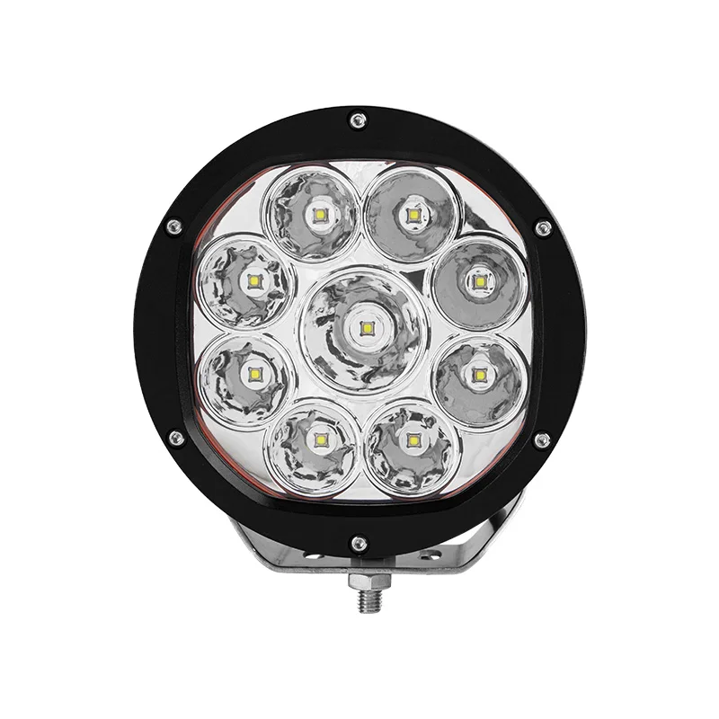 Auto Led Lighting System 7 Inch Round Led Headlight 12v 24v 90w Led Car