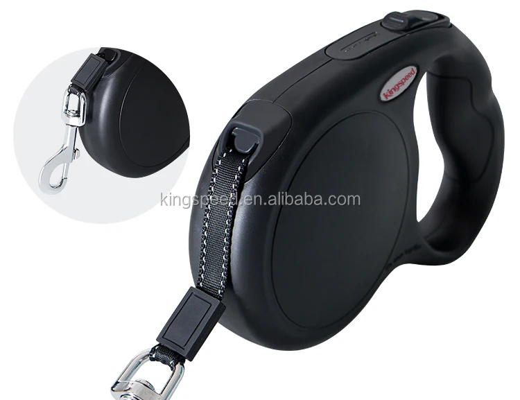 Comfortable Heavy Duty Reflective 5M automatic retractable dog leash 16ft Retractable Pet Leash