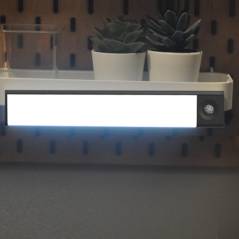 Amazon Hot Sale 40cm Modern PIR Motion Sensor Rechargeable Kitchen Wardrobe LED Under Cabinet Light