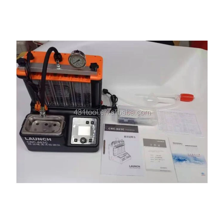 LAUNCH fuel injector cleaner/tester CNC603A/603C nozzle cleaning
