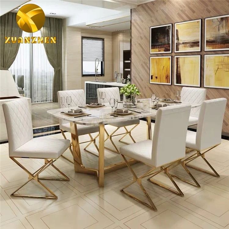 Design Modern Dining Table Set Dining Room Furniture Table And Chairs For Dining Room Dt011 Buy Dining Table Dinning Table Marble Table Product On Alibaba Com