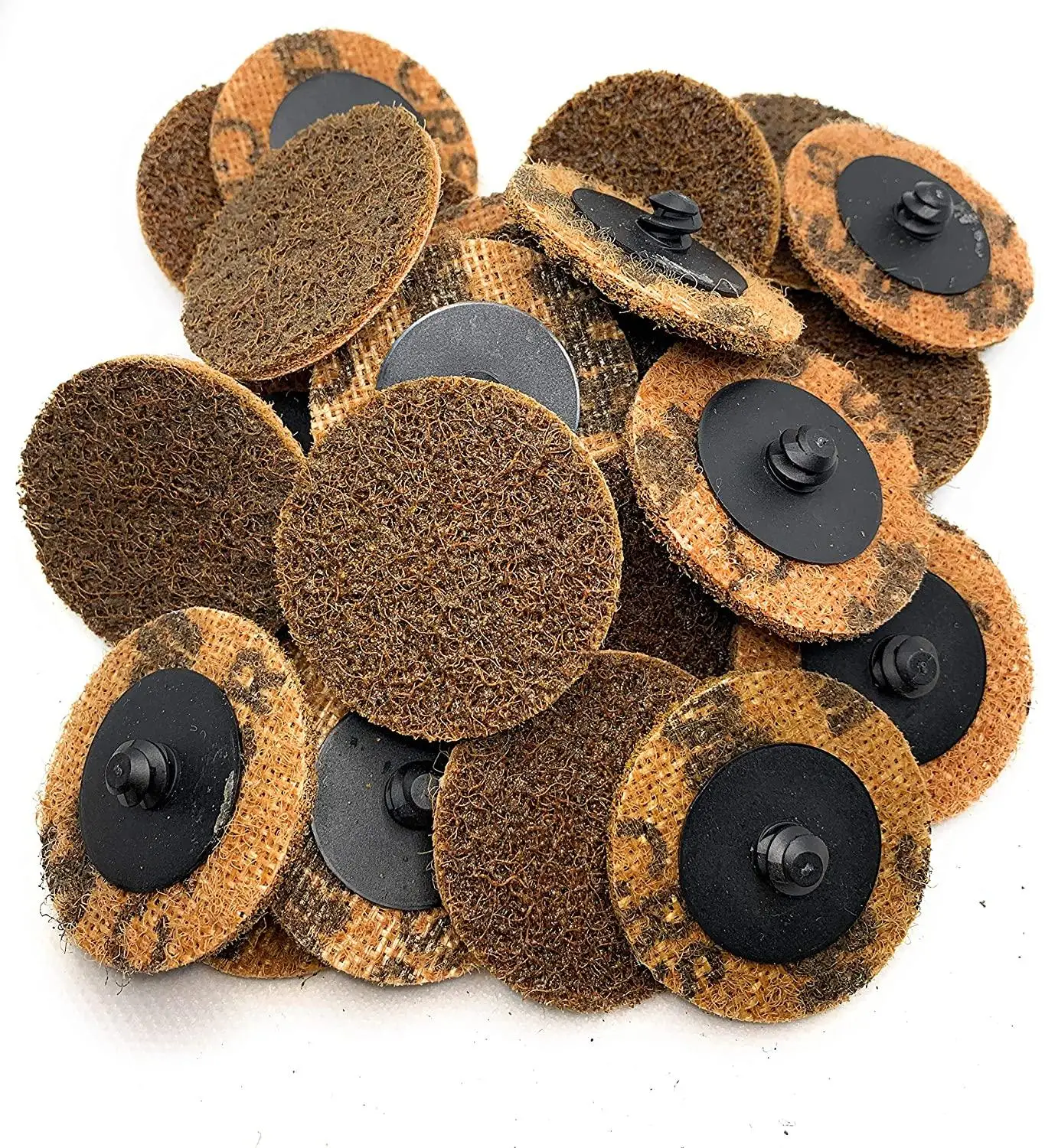 50 Pack 2 Inch Coarse Surface Conditioning Discs – Roll Lock – TR Attachment – Labwork