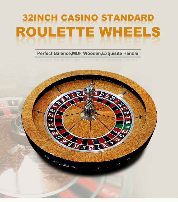 Yh 32 Inch Casino High Quality Roulette Wheel Professional Gambling Roulette Wheel For Grambling
