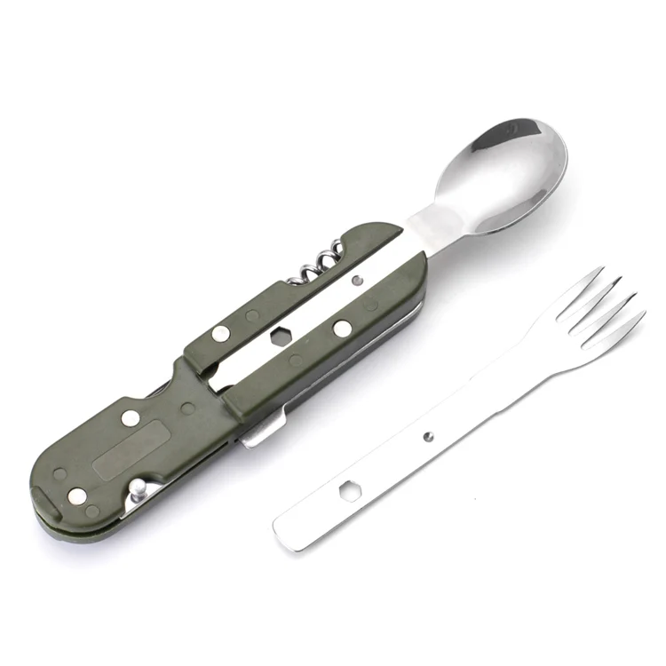 Outdoor multifunctional fork knife
