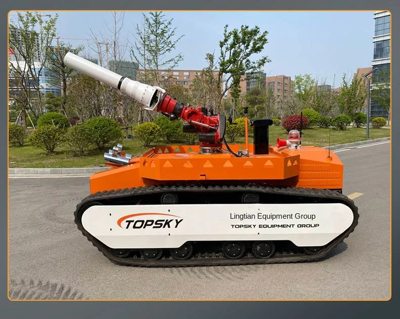Explosion-Proof RXR-MC200BD Electric Firefighting Reconnaissance Robot for Petrochemical Enterprise Tunnels