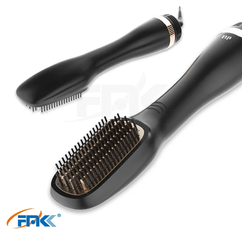 Private label salon hair styling tools ceramic hot air brush straightener comb.jpg