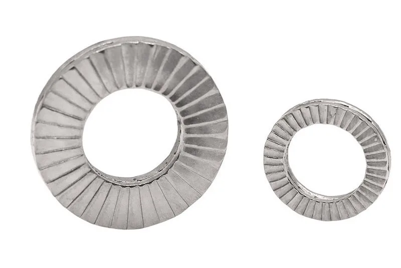 304 Stainless Steel M3 M24 Din 25201 Nordlock Wedge Lock Washers