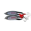 Spoon Lures Metal Fishing Bait Stencils Hard Spinner With Hooks Fishing Bait Jig 40g