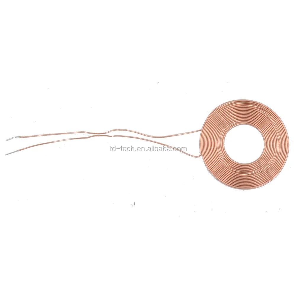 Taidacent Flat Coil Inductor 20uh Inductance Flat Coil 5v 3.7v Battery