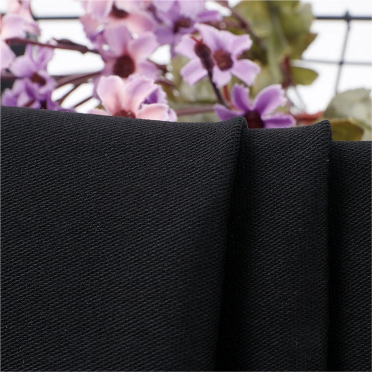 High Stretch Rayon Nylon Spandex Bengaline Solid Dying Fabric Dyeing