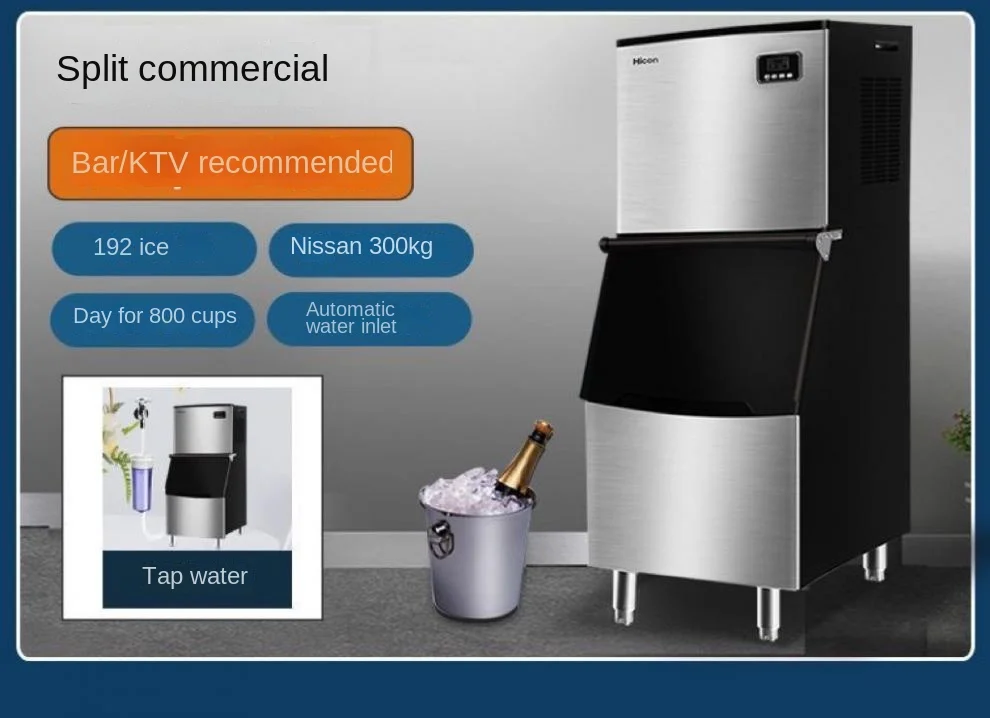 Ice Machines, HICON, 80kg, Stainless, Steel - detail 18