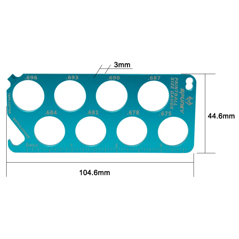 Paintball Balls Metal Aluminum Gauge Diameter Ball Sizer Buy