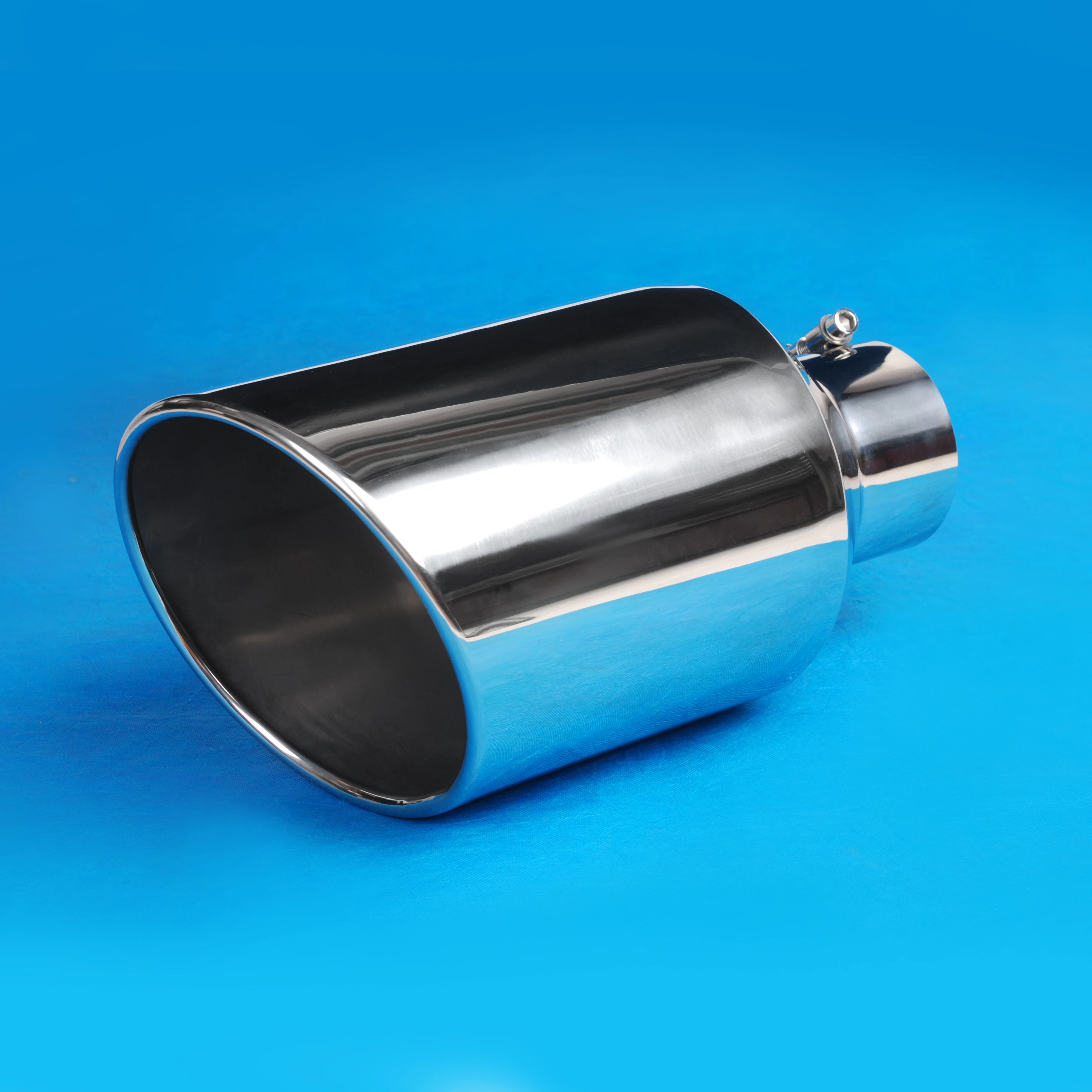 Truck Stainless Steel Polished Tailpipe Exhaust Muffler Truck Exhaust