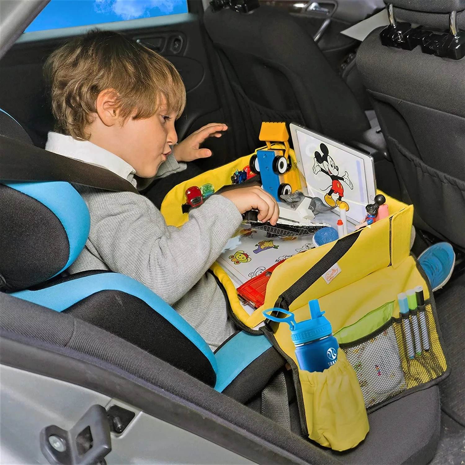 car seat play tray