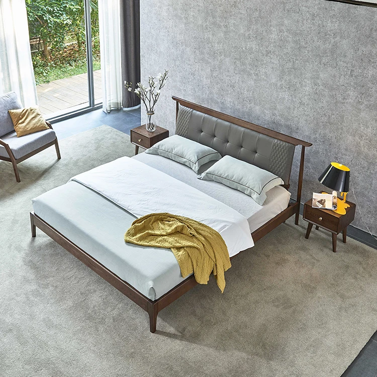 Japanese Style Bed Modern Northern Europeanstyle Furniture Wood Bed Double Bed Buy Japanese