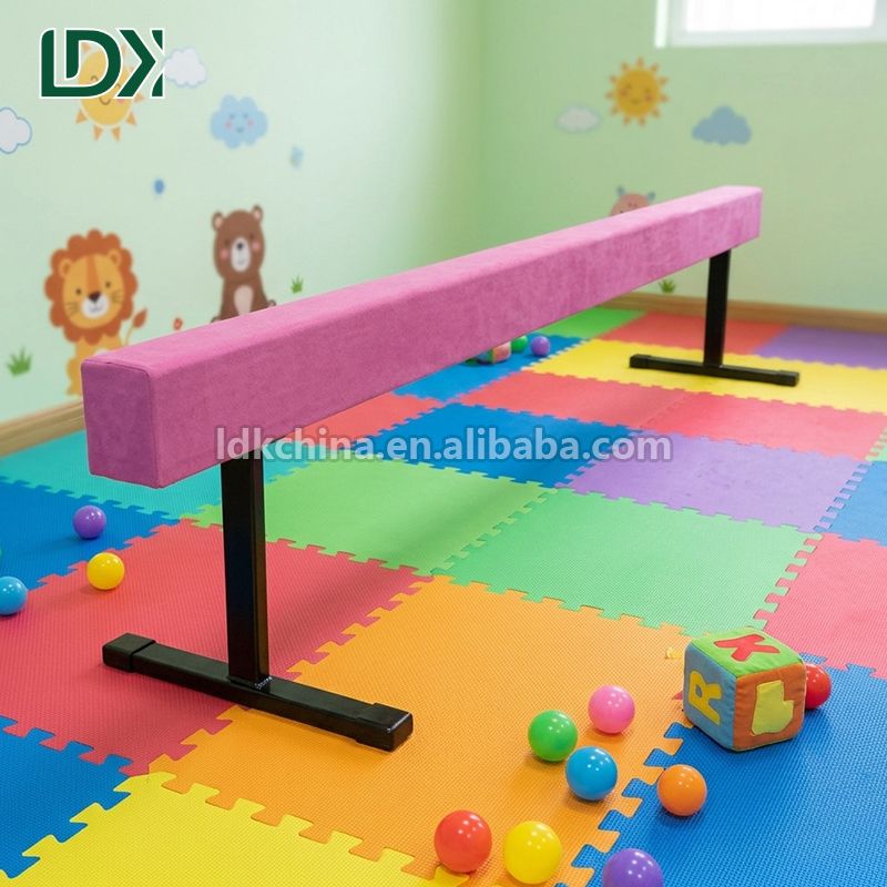 Customizable Logo Gymnastic Balance Beam for Wholesale Professional Gymnastics Training High Quality Balance Beam
