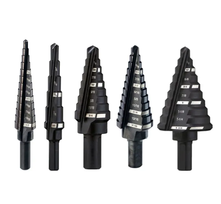 Kseibi High Quality Hss Step Drill Bits/ Imperial 5pc For Precision ...