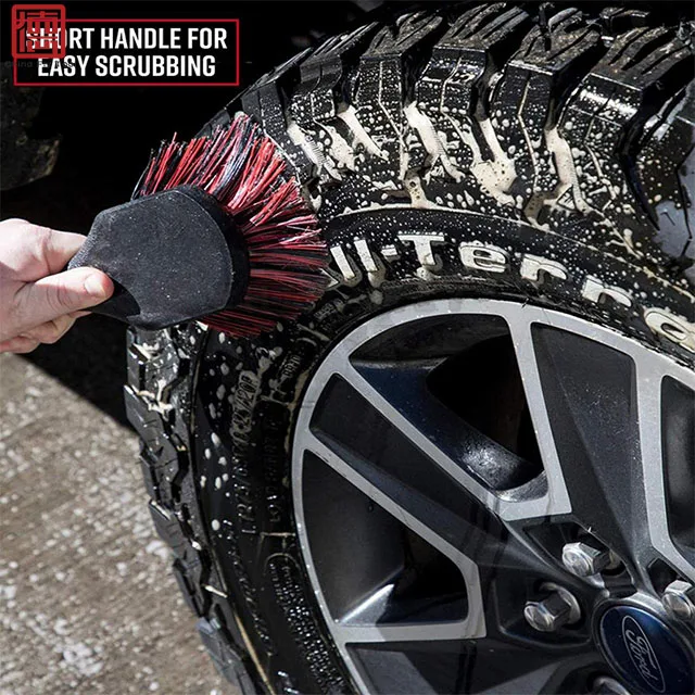 Ctccpb018 Premium Car Detailing Brush For Tire Floor Mats Engine Bay