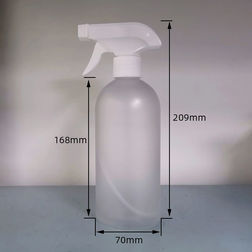 Clear Plastic Spray Bottle 16oz Empty Spray Bottles With Adjustable ...