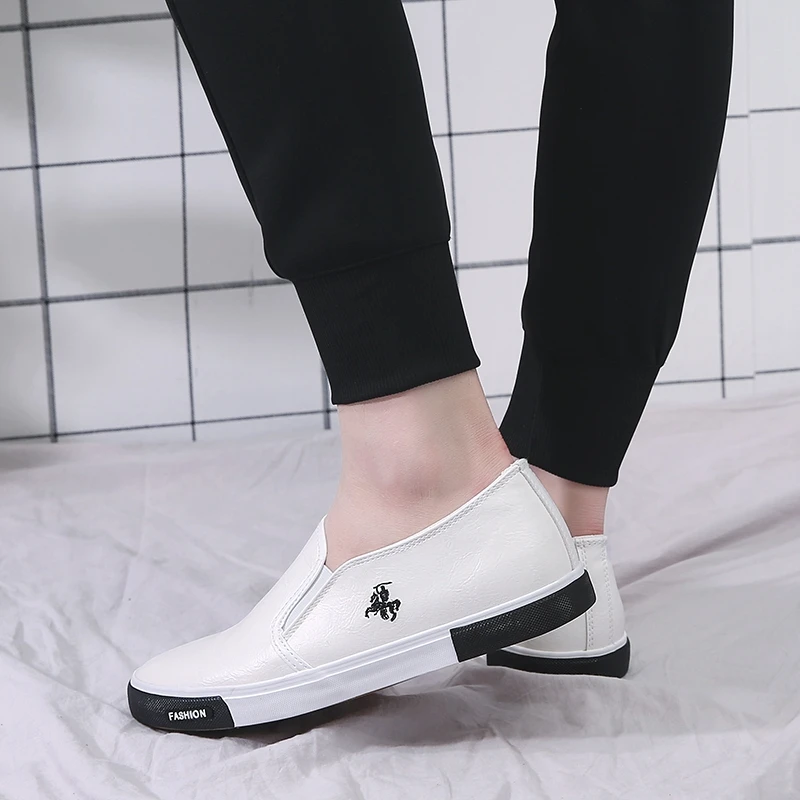 Wholesale Pu Leather Custom Slip On Shoes Men Buy Slip On Shoes Men