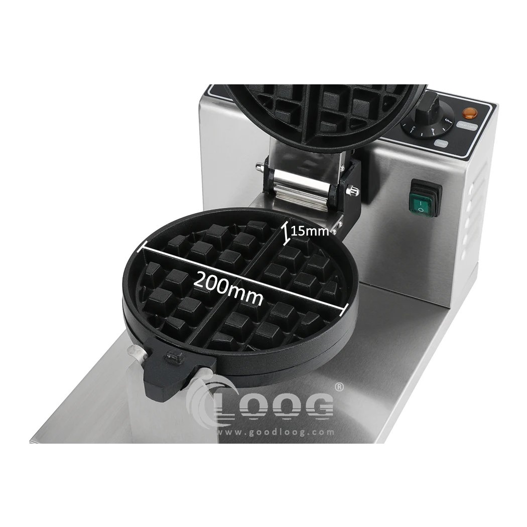 Electric cast iron waffle maker with removable plates wholesale price -  GoodLoog