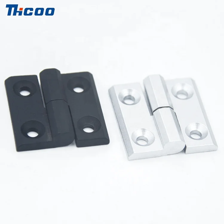 Steel Door Lock Hinges Zinc Alloy Black Coated