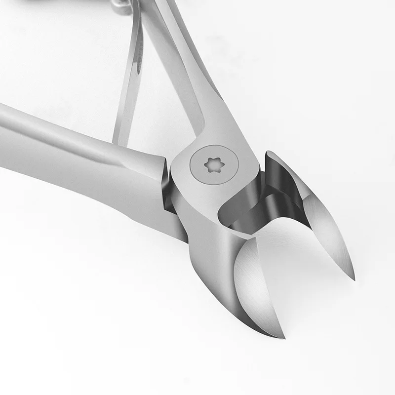 product customized stainless steel nail cutter pedicure tools nail clipper set with catcher-4