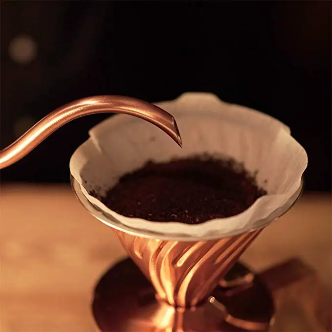 9oz Double Layer V60 Copper Dripper Pour Over Coffee ...