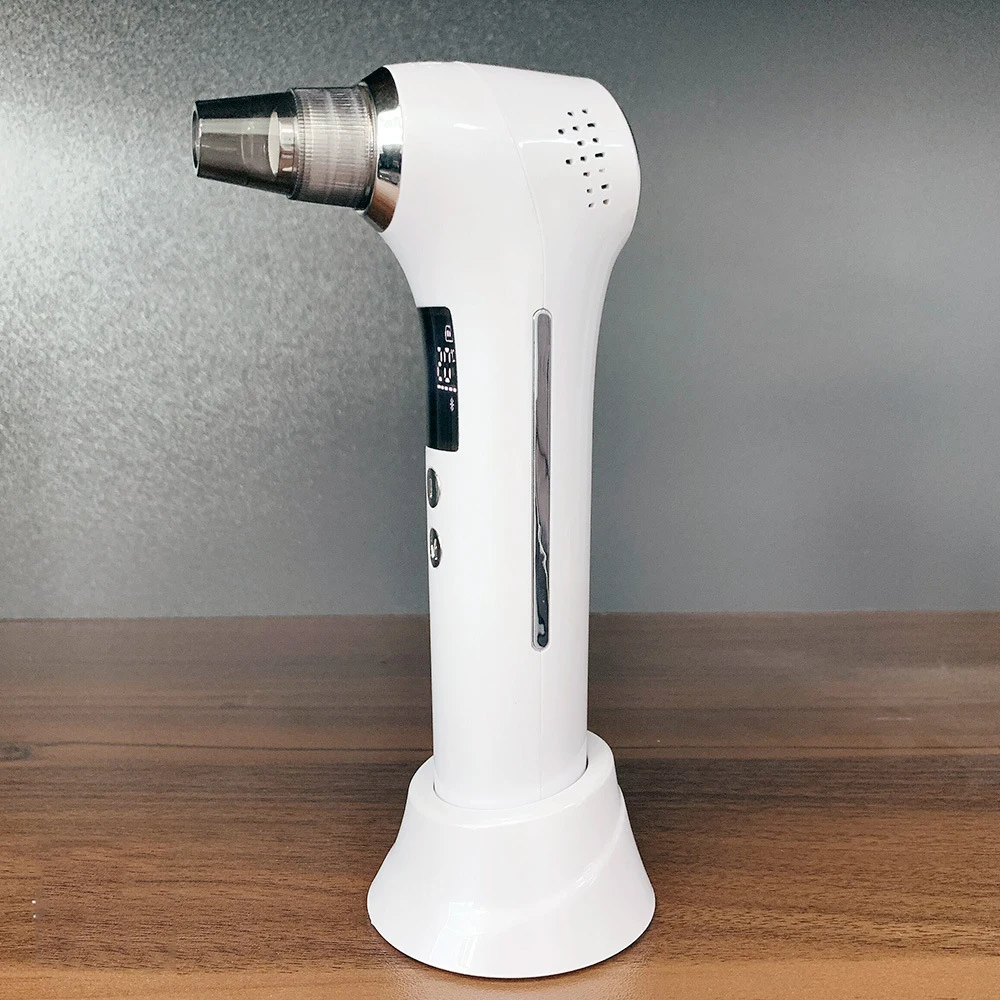 手持式抗衰老护肤面部按摩器皮肤收紧黑头去除射频仪