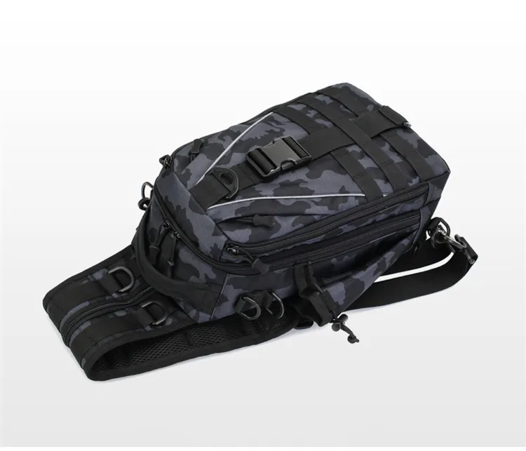 2020 new  multifunctional tactical camouflage outdoor  travel sports large capacity backpack chest bag men